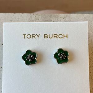 Tory Burch Silver Stud Earrings